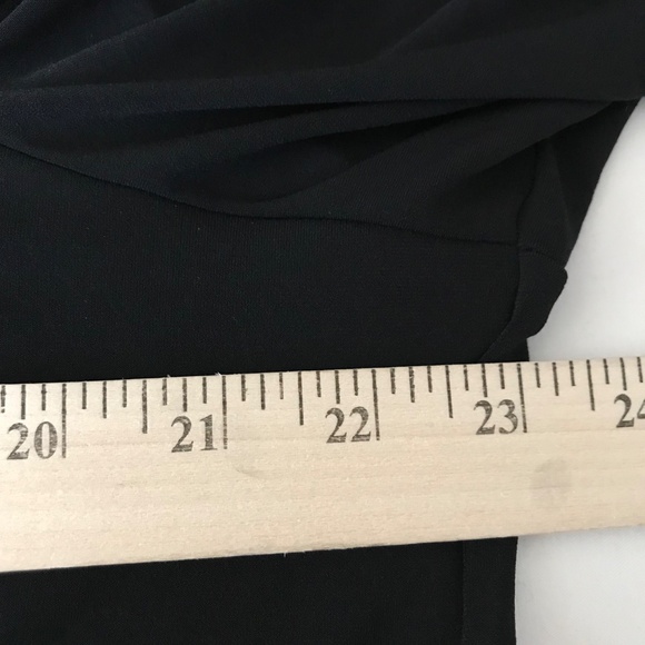 ALFANI One-Shoulder Applique Bell Sleeve Top Black White Women’s Plus Size 1X - Picture 10 of 16